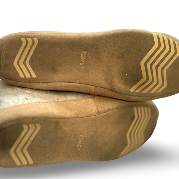 TOMS Lola Slippers Natural Twill Size 7 Womens - Picture 6 of 7